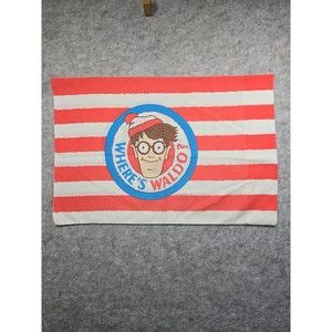 Where's Waldo Wenda Vintage 1990 Pillowcase Martin Handford